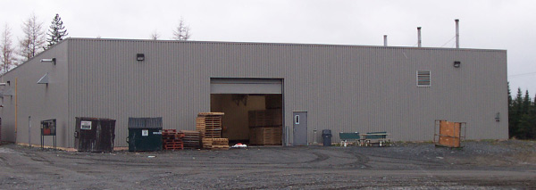 Construction d’une nouvelle usine, Construction of a new plant | SBC Cedar bardeaux de cèdre, cedar shingles