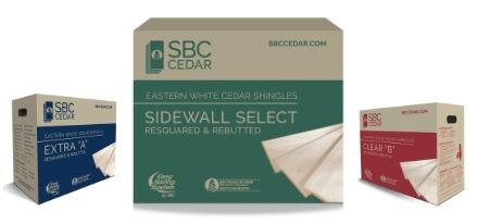 SBC cedar shingle grades